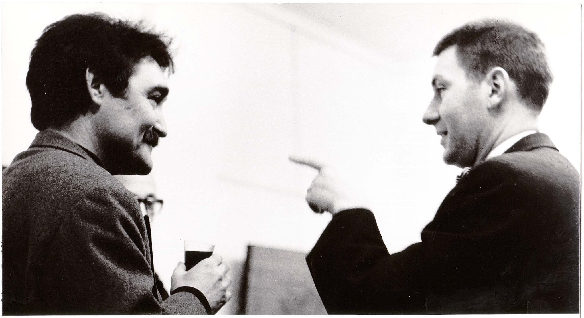 Jesus Rafael Soto and Uecker meet at Gallery Ad Libitum